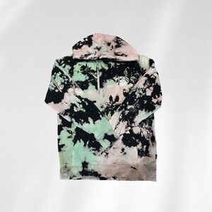 Vans Black and White Tie-Dye Hoodie